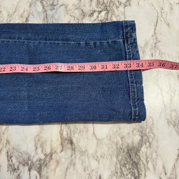 *SOLD* J. CREW Wide Leg Crop High Waist Jeans - Picture 9 of 11